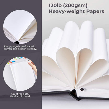 Marker Pads Art Sketchbooks for Markers, 2 Pack