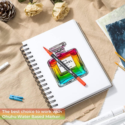 Spiral-Bound Mix Media Pad for Multiple Techniques
