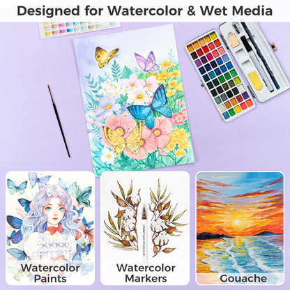 Wailua Cotton-Top Watercolor Pad