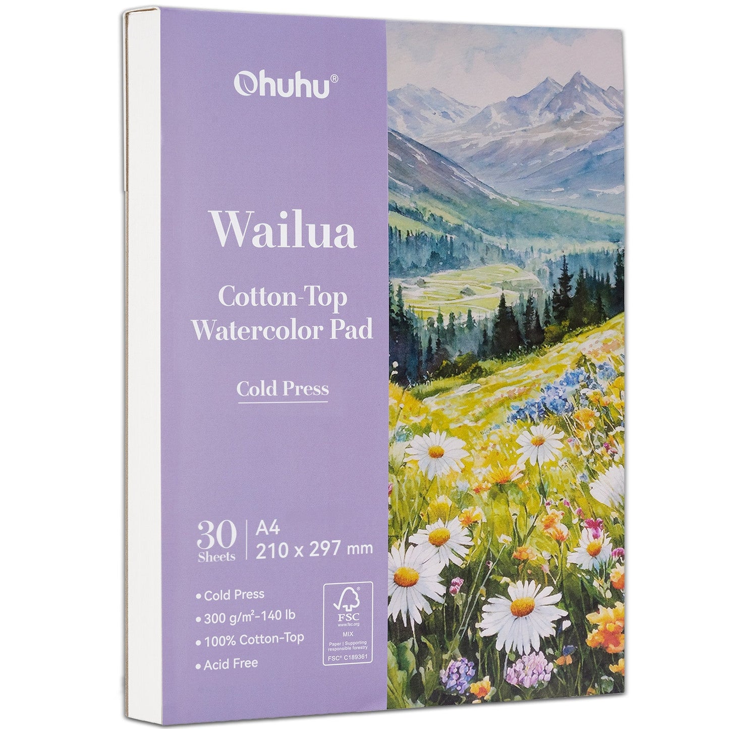 Wailua Cotton-Top Watercolor Pad