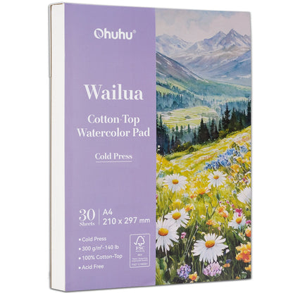 Wailua Cotton-Top Watercolor Pad