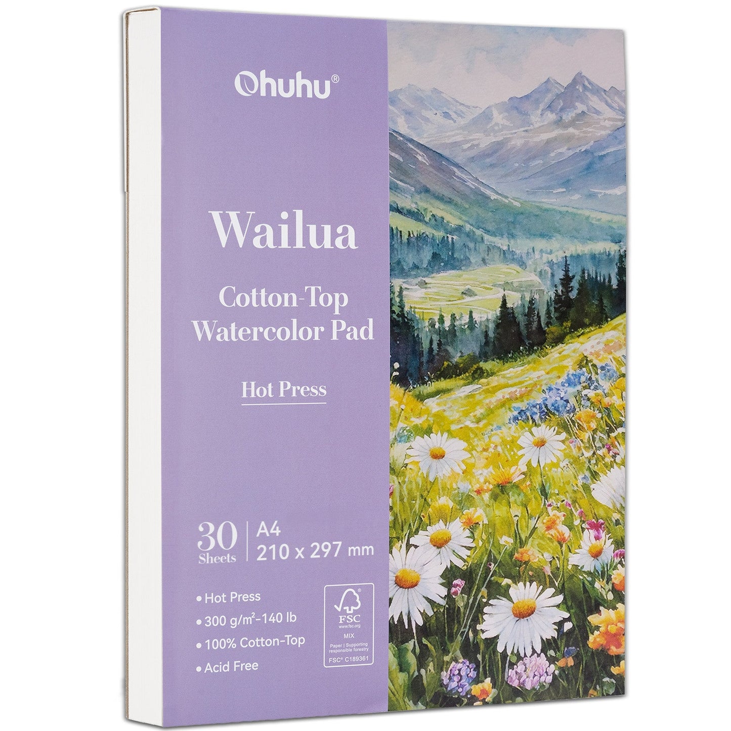 Wailua Cotton-Top Watercolor Pad