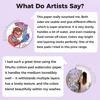 Wailua Cotton-Top Watercolor Pad