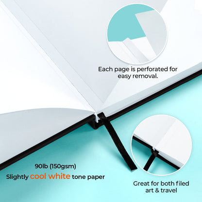 Bleedproof Double-Sided Marker Pad with PU Cover